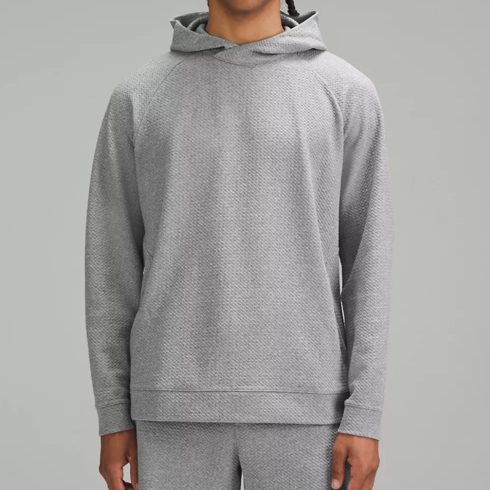 NWT lululemon Textured Double Knit Cotton Hoodie Men’s
